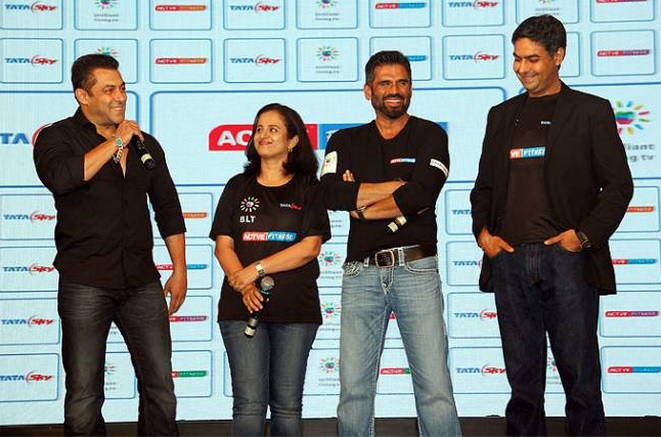 "Tata Sky Actve Fitness" Launched by Salman Khan | Droutinelife